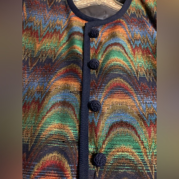 AWESONE Vintage Puff Sleeve Blazer - Picture 2 of 12